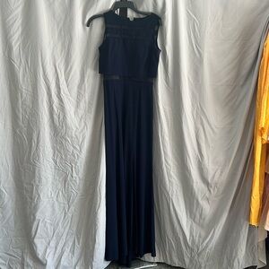 Navy blue formal dress, size 4